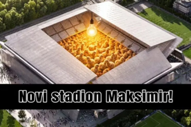 Hrvati urnebesno ismevaju novi Maksimir: „Kartonska kutija“, a uglovi za skupljanje kišnice? (FOTO)