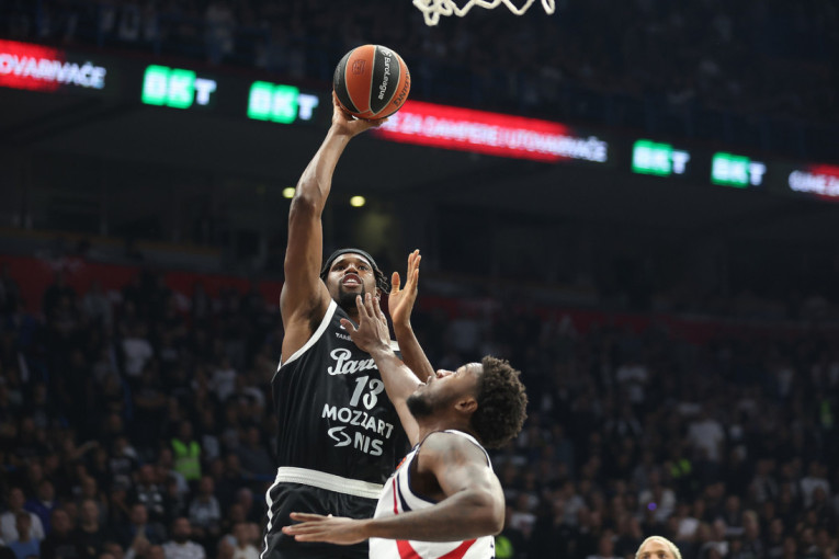 Partizan - Olimpija Milano: Gudurić počeo da rešeta, Valjak uspeva da sačuva vođstvo!