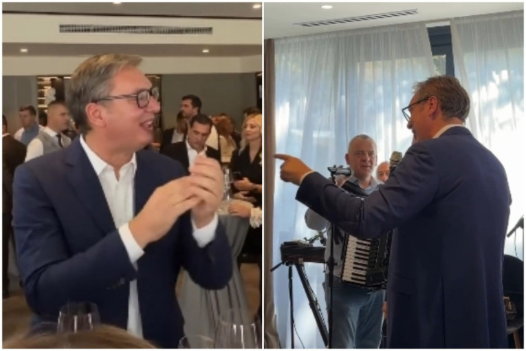 Vučić političkim protivnicima posvetio hit i najavio reprizu: Pevaću im istu pesmu i 25. oktobra uveče! (VIDEO)