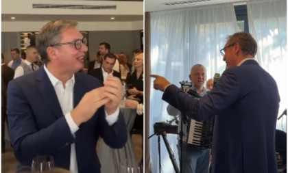 Vučić političkim protivnicima posvetio hit i najavio reprizu: Pevaću im istu pesmu i 25. oktobra uveče! (VIDEO)
