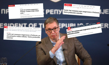 Hrvatski mediji ne skidaju predsednika Srbije sa svojih portala: Do detalja ispratili i razgovor sa Putinom! (FOTO)