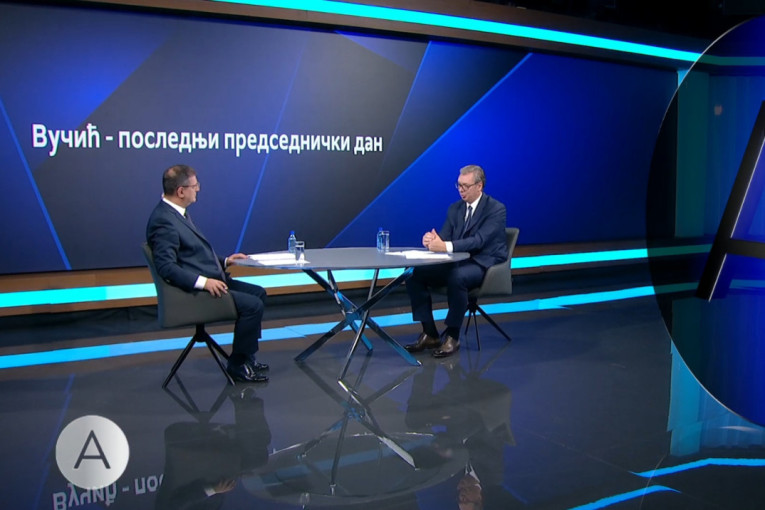 Vučić poslednjeg dana predsedničkog mandata: Ponosan na rezultate, to niko ne može da mi oduzme! Prihvatio poziv na debatu sa Srdanovićem