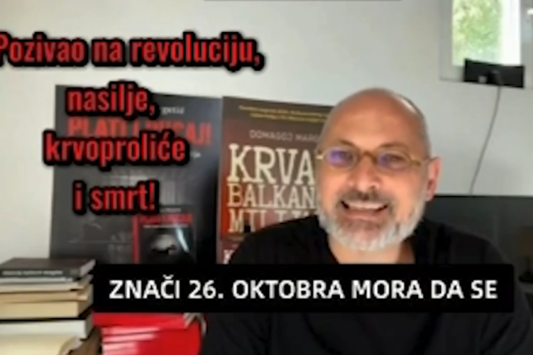Margetić poziva na krvoproliće u Srbiji: Ovo je ponos blokadera!