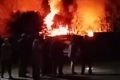 Novi snimci horora! Stravične scene na mestu pada ruskog nuklearnog bombardera (VIDEO)