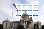 Kalendar za 2027. otkriva kada ne radimo: Čeka nas 11 neradnih dana, a jedan odmor traje čak pet dana
