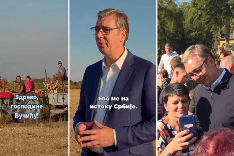 Vučić sa narodom: "Najlepši deo svakog dana su susreti sa ljudima i osmesi koji ostaju kao najlepša uspomena" (VIDEO)