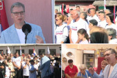 Vučić u Sremu sa narodom: Uradićemo put Kupinovo-Brestač, dom kulture! U Inđiji poručio - dve stvari su mi važne... (VIDEO)