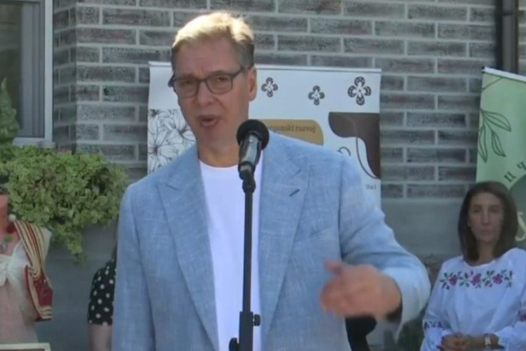 Vučić stigao u Sremsku Mitrovicu: Uspeli smo u tome da podignemo slobodarsku Srbiju (VIDEO)